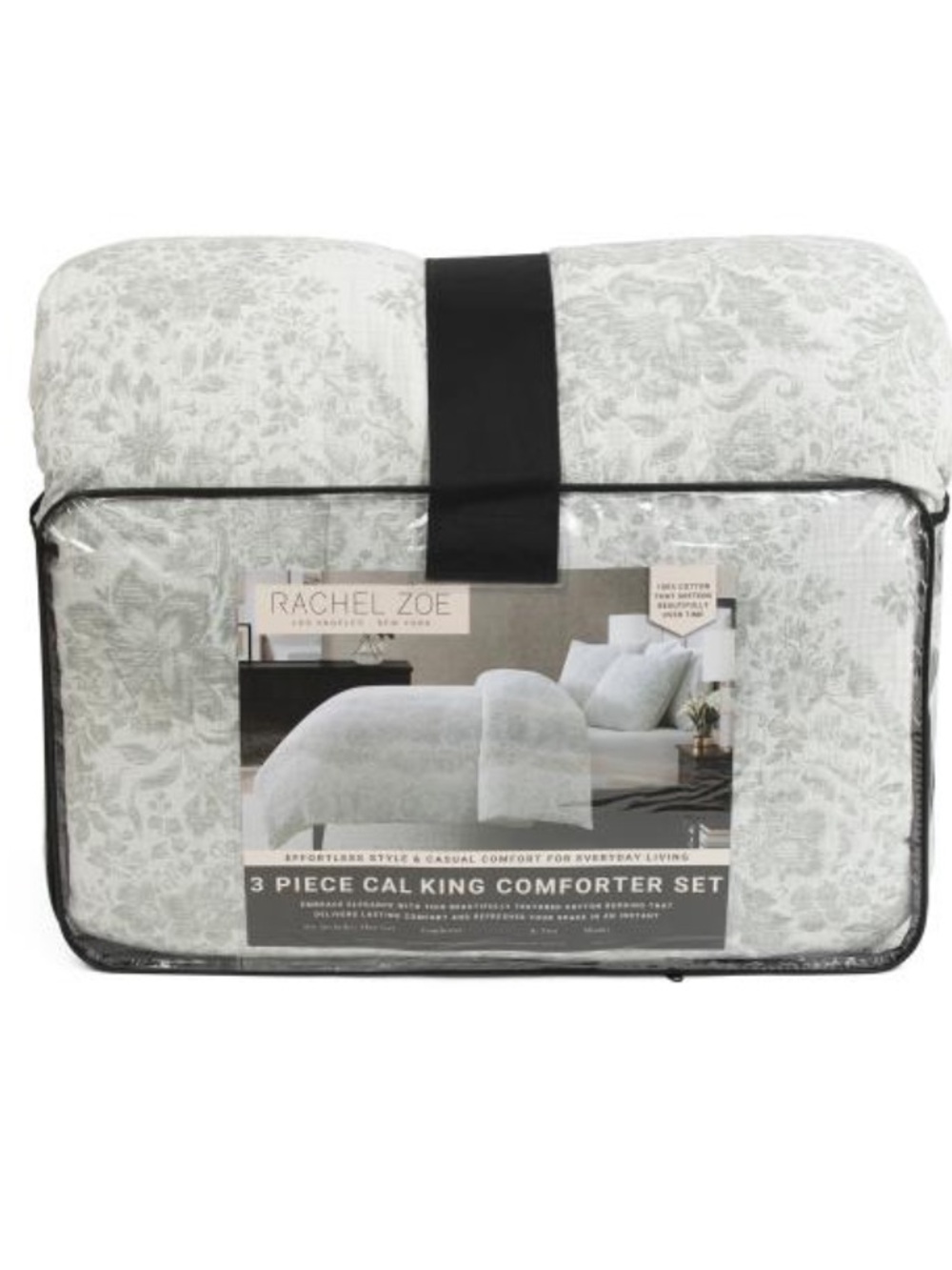 Rachel Zoe 3-Piece Cotton Comforter Set